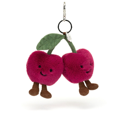 Jellycat Knuffel Sleutelhanger Amuseables Cherries