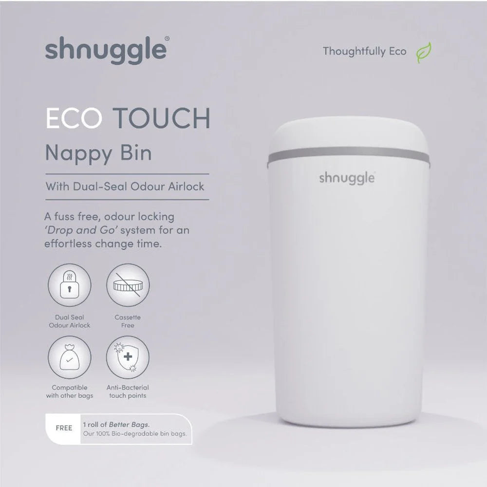 Shnuggle Luieremmer Eco Touch + 5 Zakjes