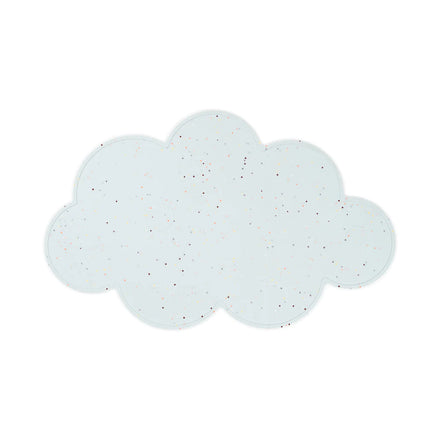 Done By Deer Silicone Placemat | Confetti Blue