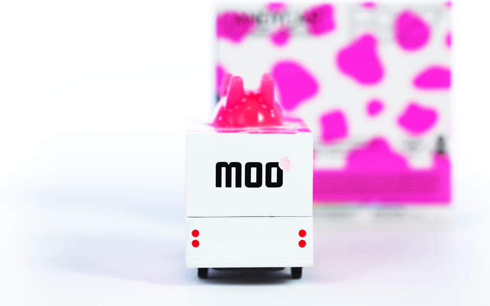 Candylab Toys Speelgoedauto | Strawberry Moo