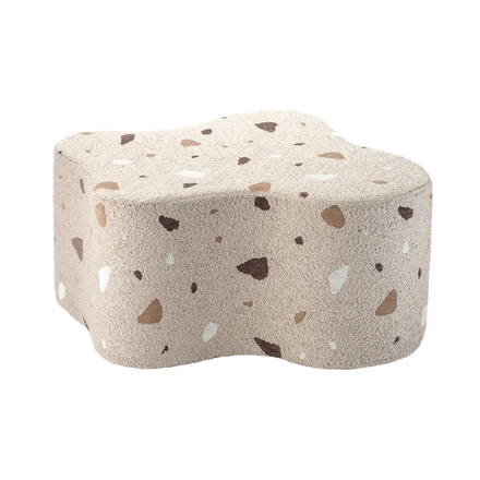 Wigiwama Cloud Pouffe | Terrazzo Sand