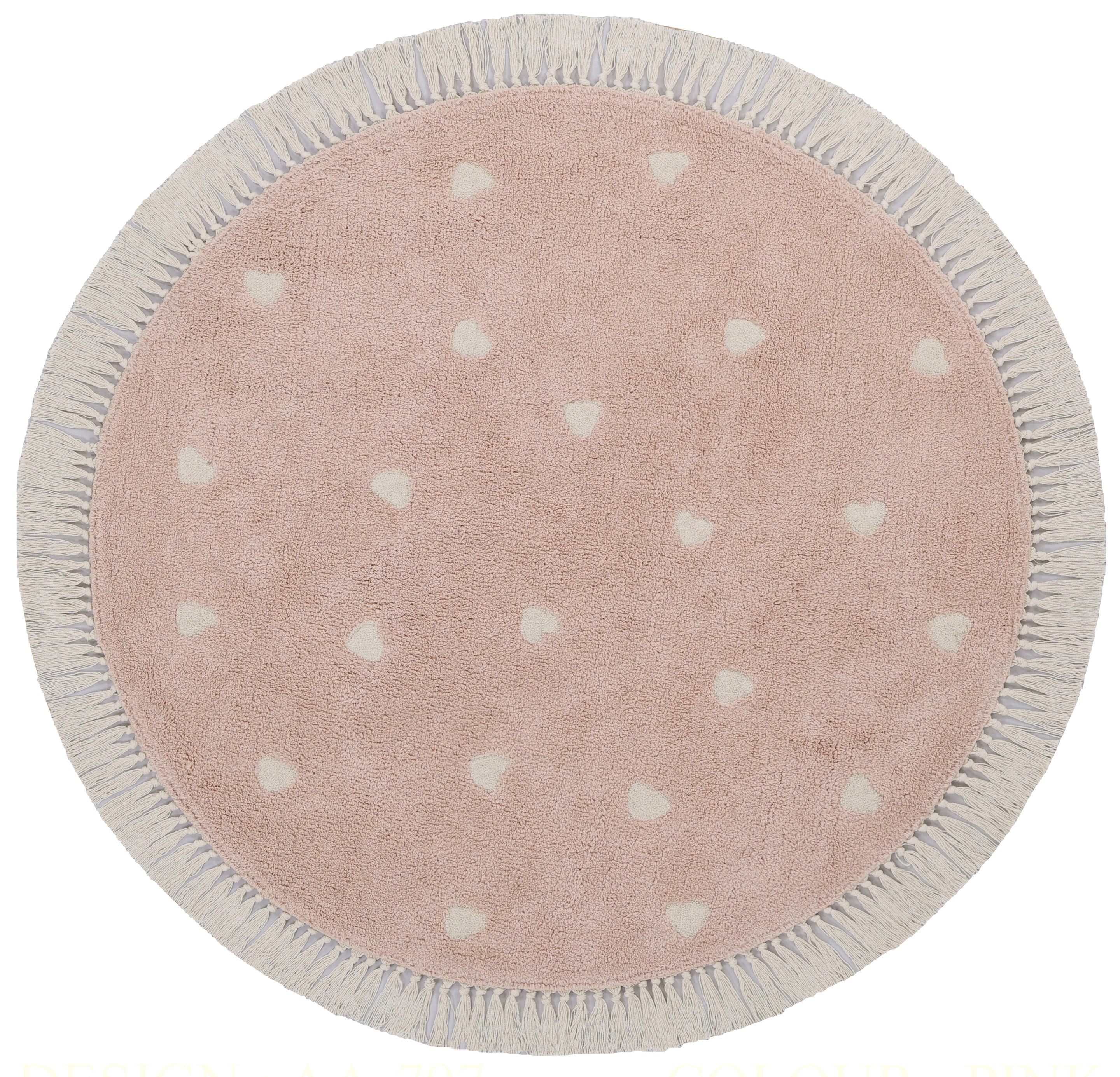 Tapis Petit Tapijt Rond 120x120 cm | Fleur