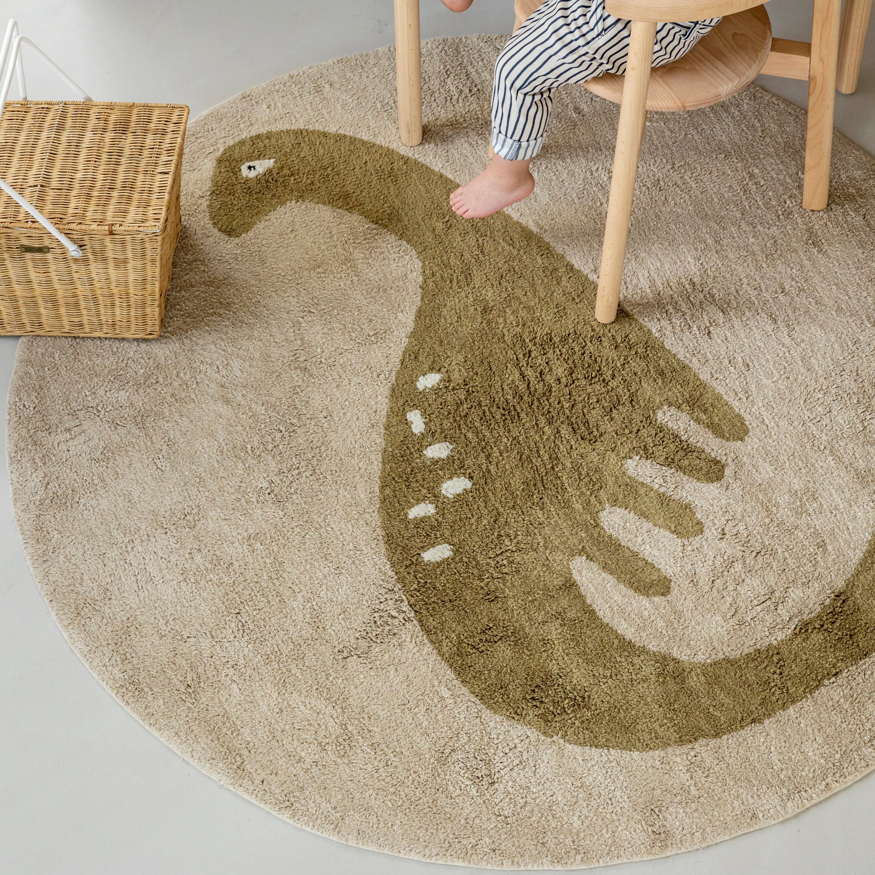 Tapis Petit Tapijt 130x130cm | Dino Dex*