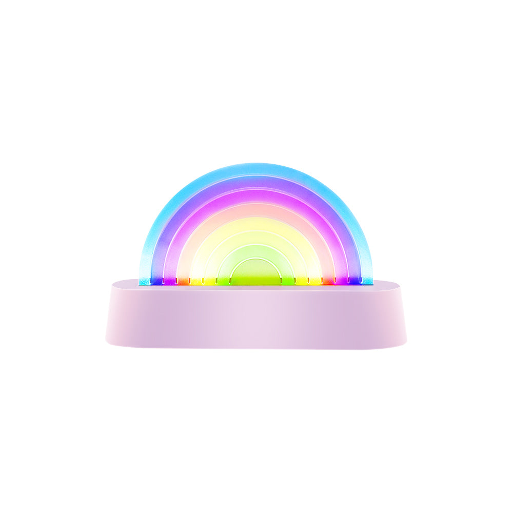 Lalarma Dancing Rainbow Lamp Met Coole Kleuren & Geluiden | Purple