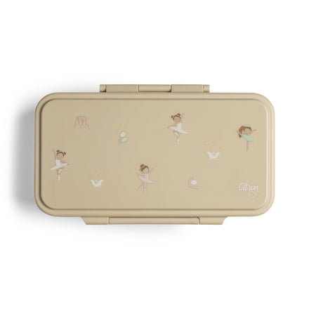 Citron Lunchbox Rectangle Met Vakjes | Ballerina