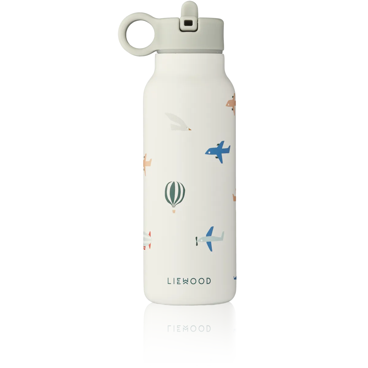 Liewood Falk Water Bottle 350ml | Aviator / Ecru