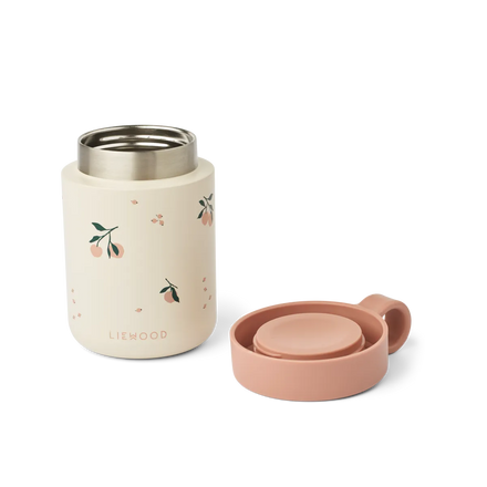 Liewood Kiani Food Jar | Peach / Sea Shell