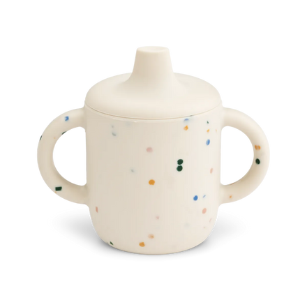 Liewood Neil Sippy Drinkbeker | Splash Dots / Sea Shell