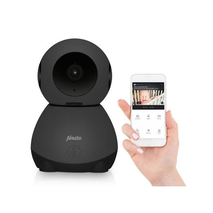 Alecto Wifi Camera Babymonitor Babyfoon | Zwart