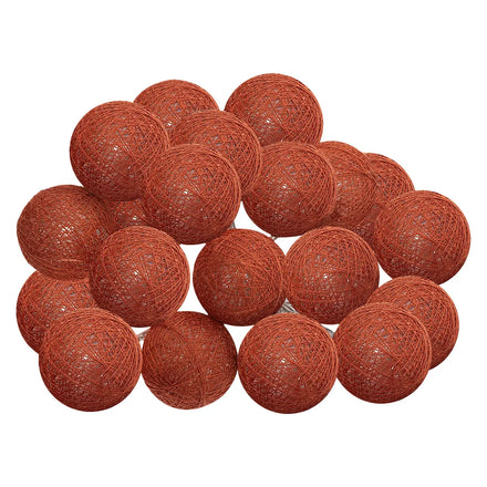 Atmosphera Lichtslinger 20 stuks | Terracotta Pink