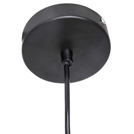 Atmosphera Azur Hang Lamp 31cm | Black Metal