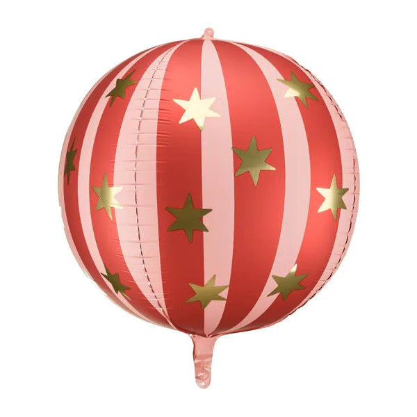 Party Deco Folie Ballon 75cm | Red Starry