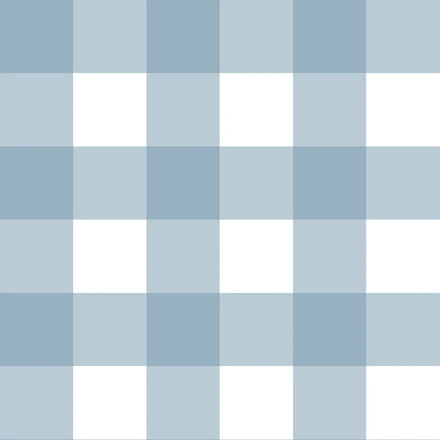 Dekornik Behang Check Classic Light Blue