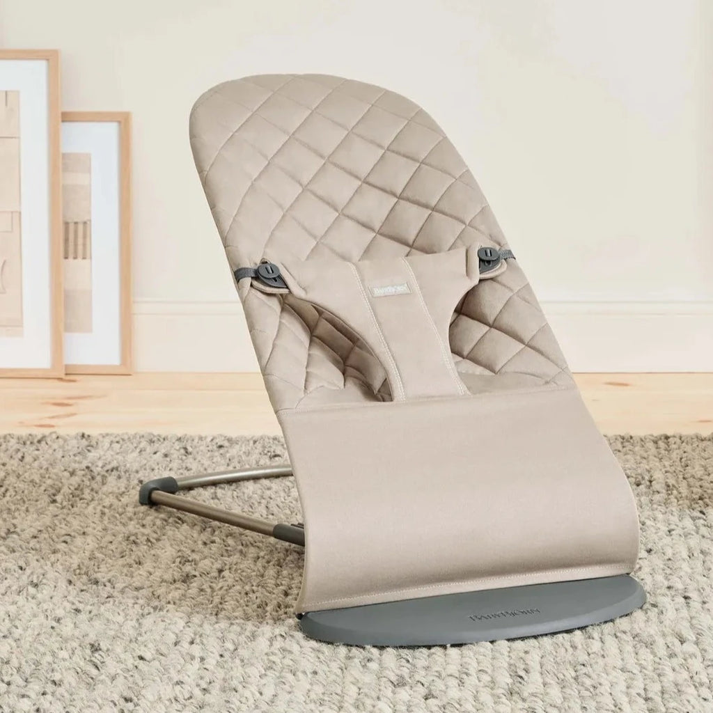 Babybjörn Bouncer Bliss Wipstoeltje | Sand Grey