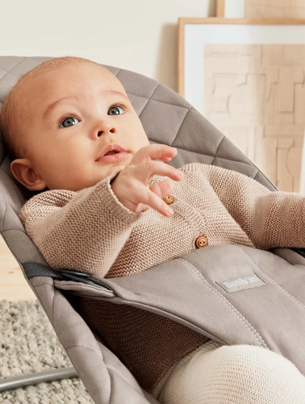 Babybjörn Bouncer Bliss Wipstoeltje | Sand Grey