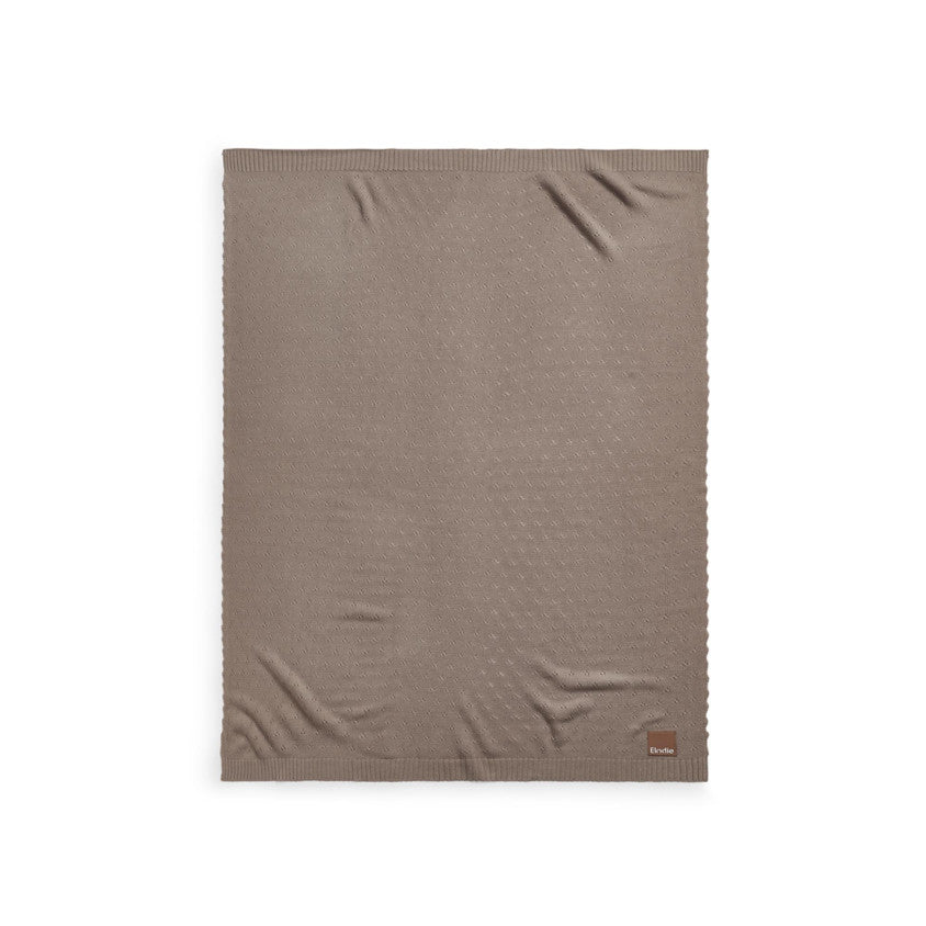 Elodie Details Pointelle Deken 75x100cm | Tender Taupe