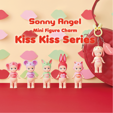 Sonny Angel Gelukspopje Kiss Kiss Serie (Max 2 Stuks)