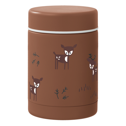 Fresk Thermische Food Jar 300ml | Deer Amber Brown