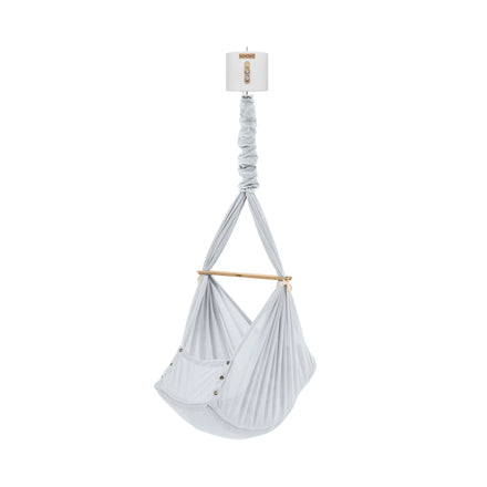 Nonomo Swinging Dreams Baby Premium Wieg Stone Grey + Move White