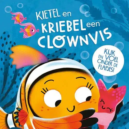 De Lantaarn Voorleesboek met flapjes Kietel en Kriebel | Clownvis