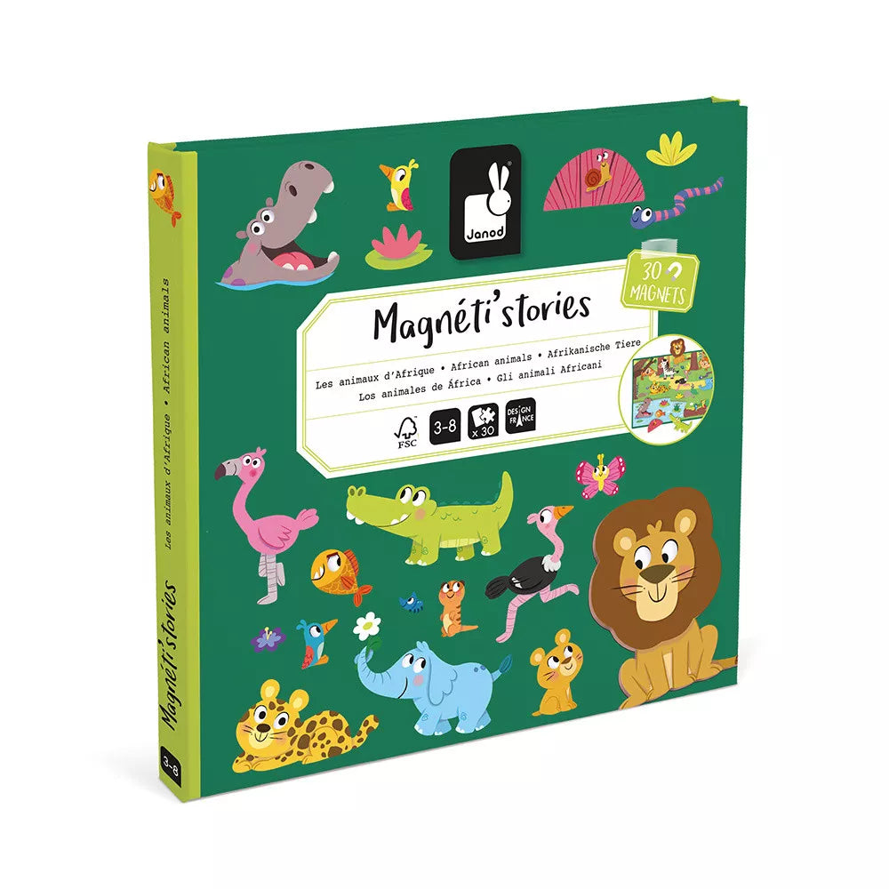 Janod Magneti'Stories Magneetset | African Animals