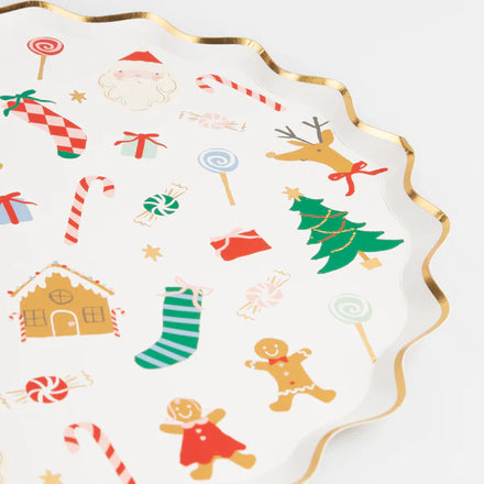 Meri Meri Jolly Christmas Melamine Bordjes