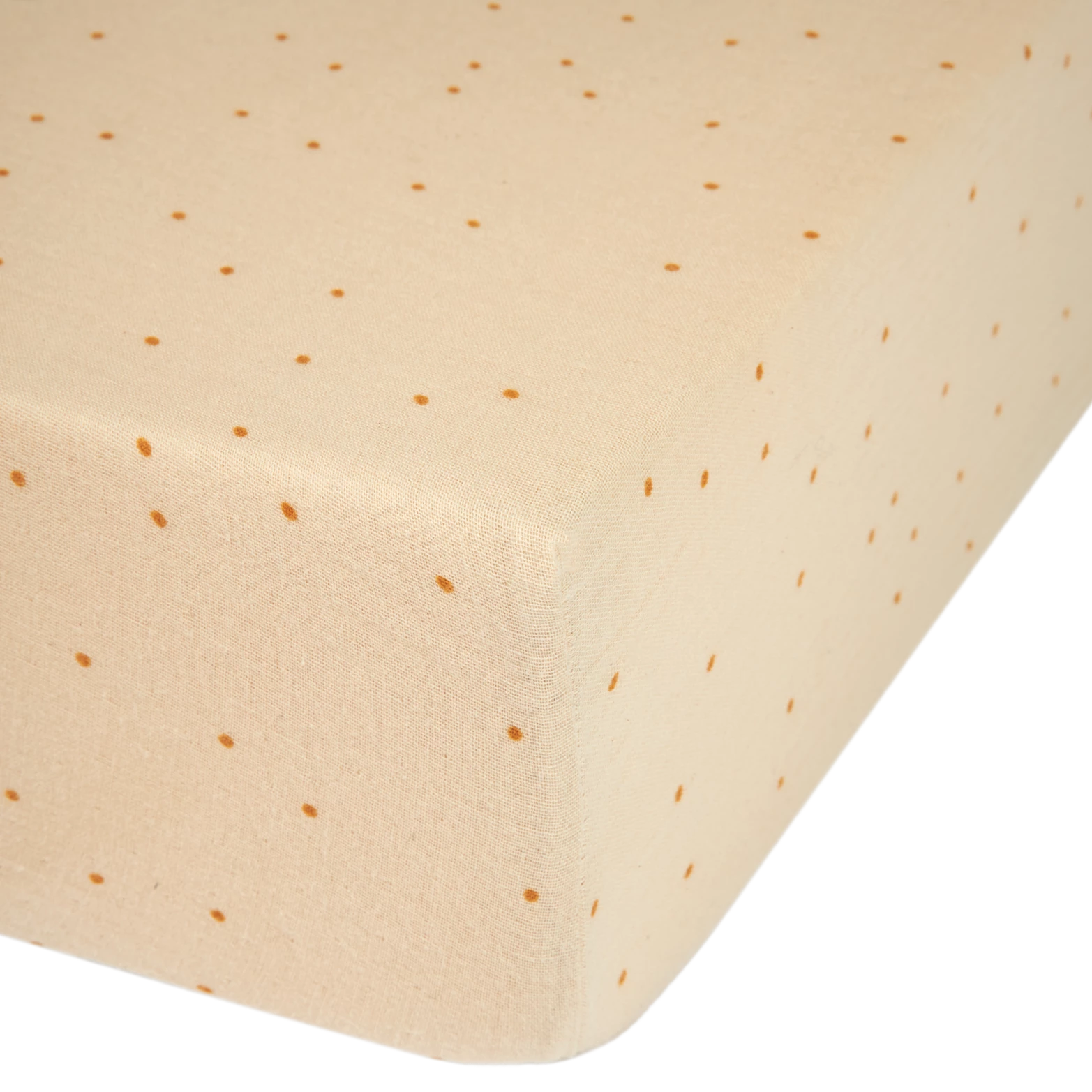 Nobodinoz Hoeslaken Wabi Sabi 70x140x15cm | Dots Ginger