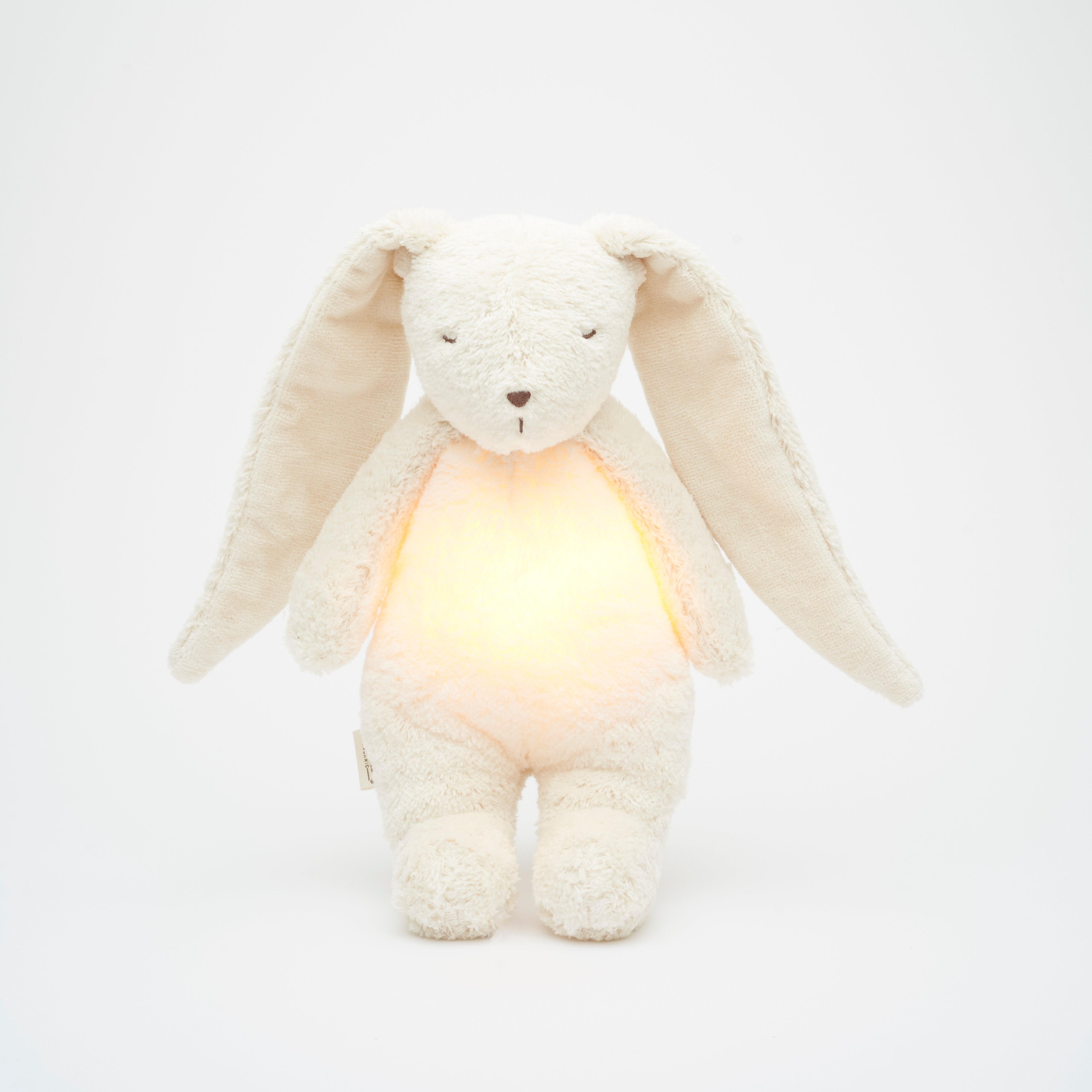 Moonie 2.0 upgrade - Knuffel Hartslag en Licht | Bunny Polar - Biologisch katoen