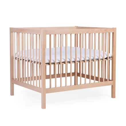 Childhome Box Park 97 Met Wieltjes 95x75cm | Naturel