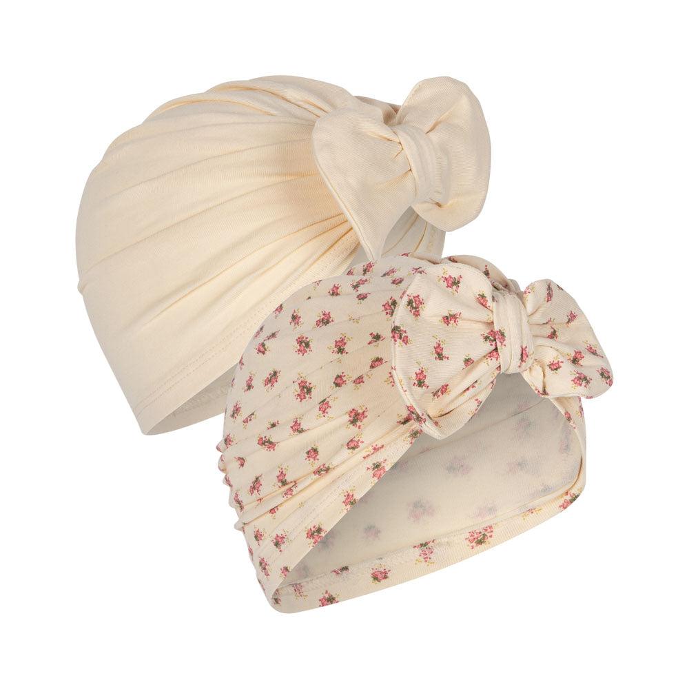 zzz Konges Sløjd Basic 2 Pack Bambi Bunnet Gots | Buttercream/Bloomie