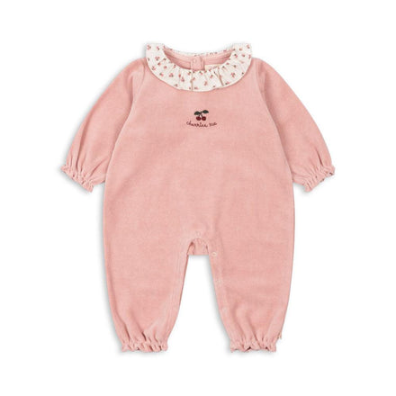 Konges Sløjd Miffa Frill Onesie Gots | Mellow Rose