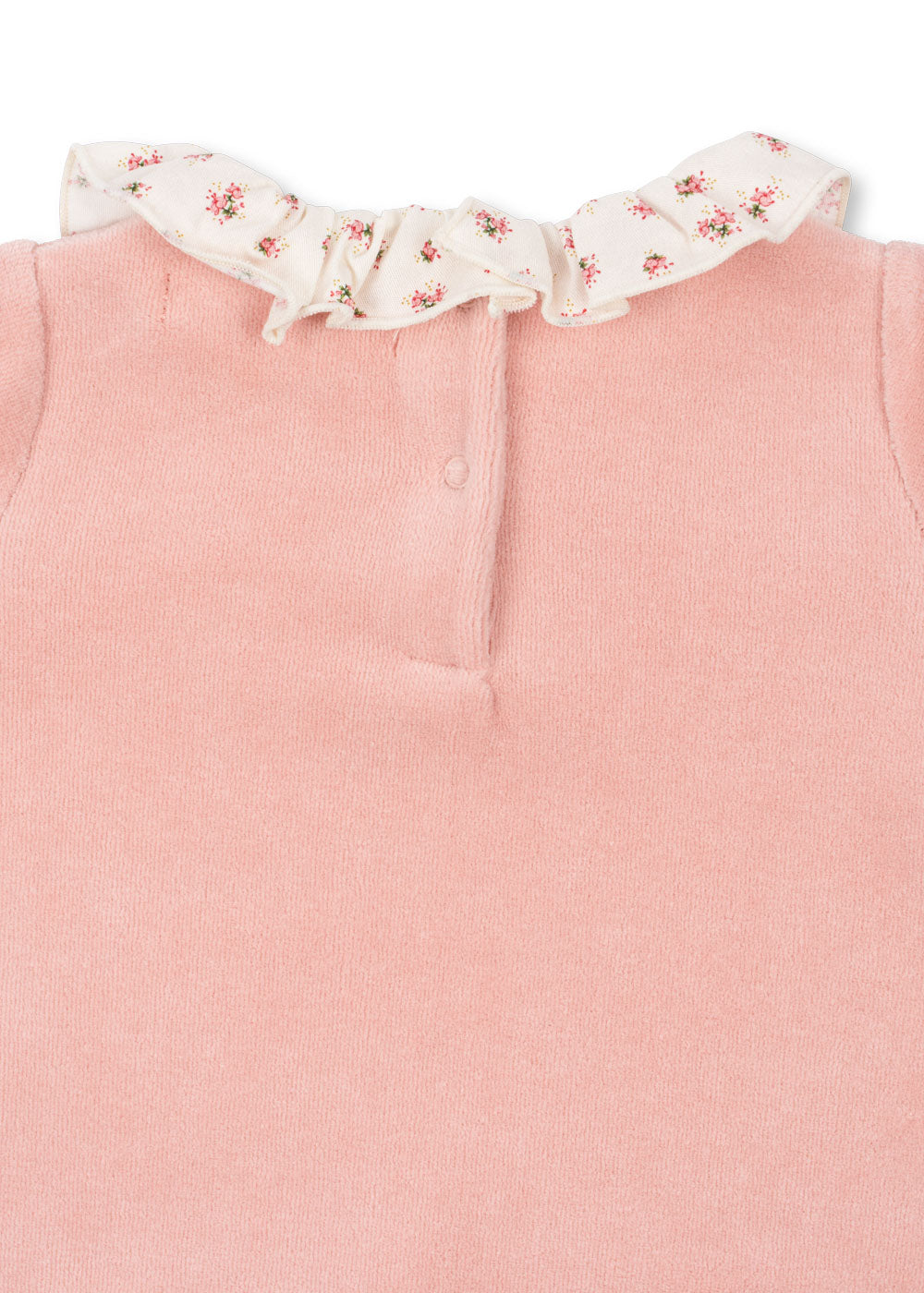 Konges Sløjd Miffa Frill Onesie Gots | Mellow Rose