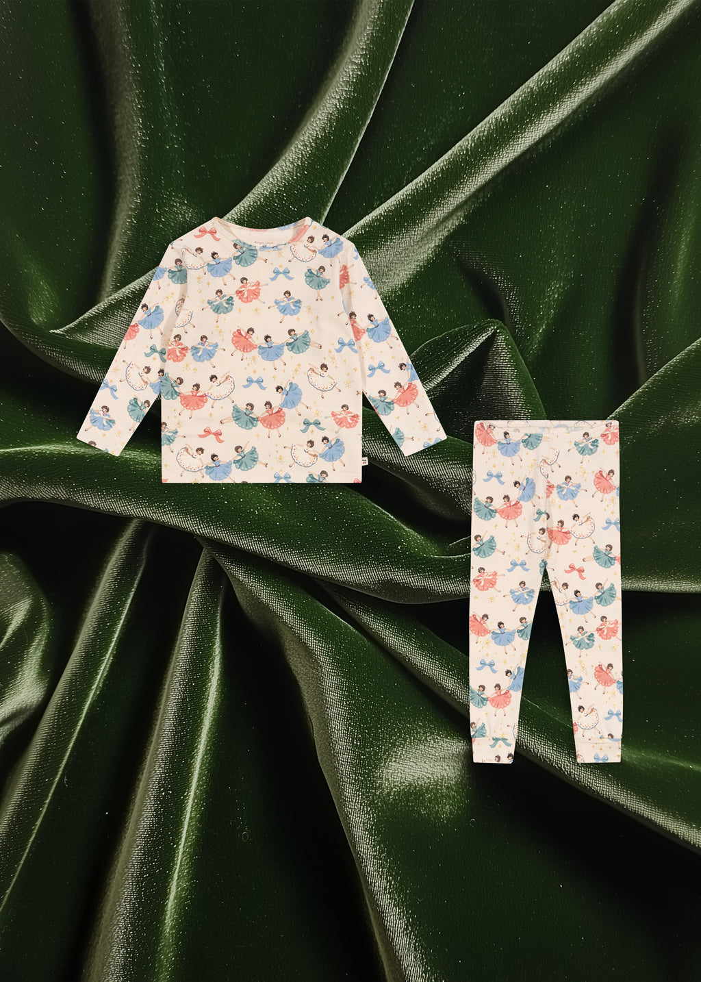 Konges Sløjd Basic Blouse/Broek Set Pyjama | Bow Ballerina