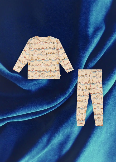 Konges Sløjd Basic Blouse/Broek Set Pyjama | Sugar Pie