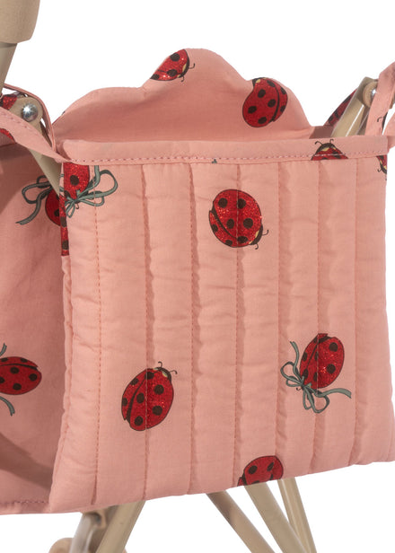 Konges Sløjd Doll Ladybug Glitter Poppen Buggy | Ladybug Glitter