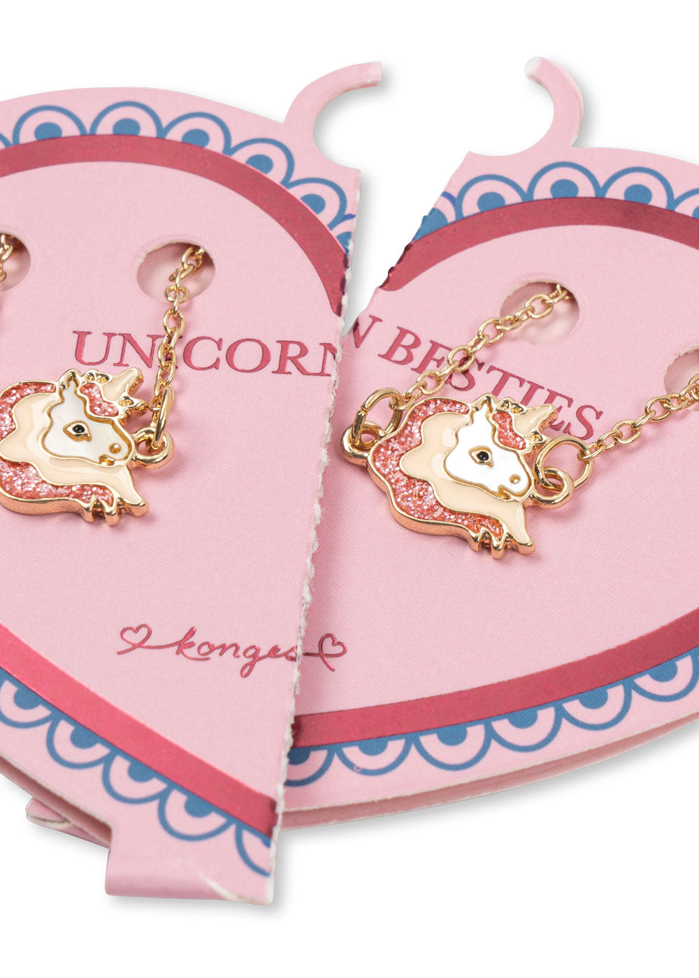 Konges Sløjd 2 Pack Unicorn Bestie Armbandjes | Gold