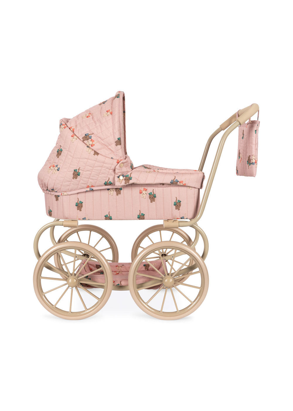 Konges Sløjd Poppen Buggy | Bow Kitty Pink