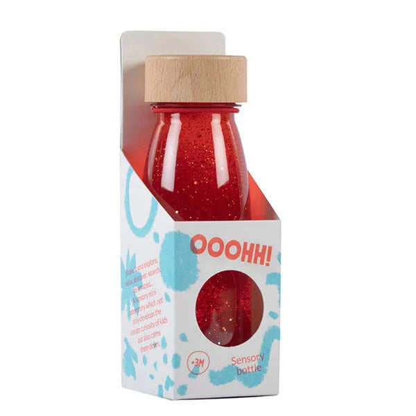 Petit Boum Sensorische Fles | Rood