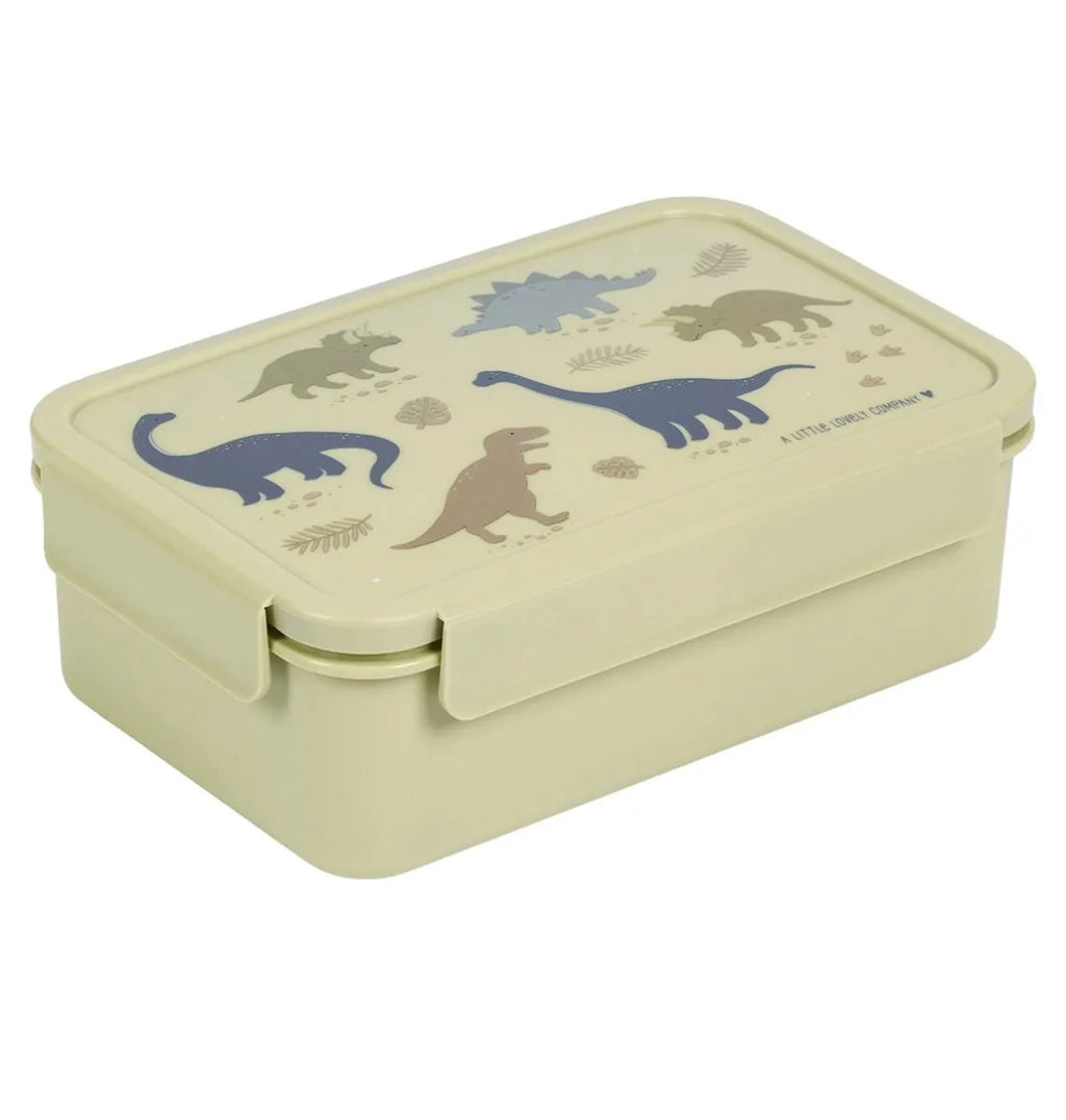 A Little Lovely Company Lunch Box Met Verdeelvakjes | Dinosaurussen