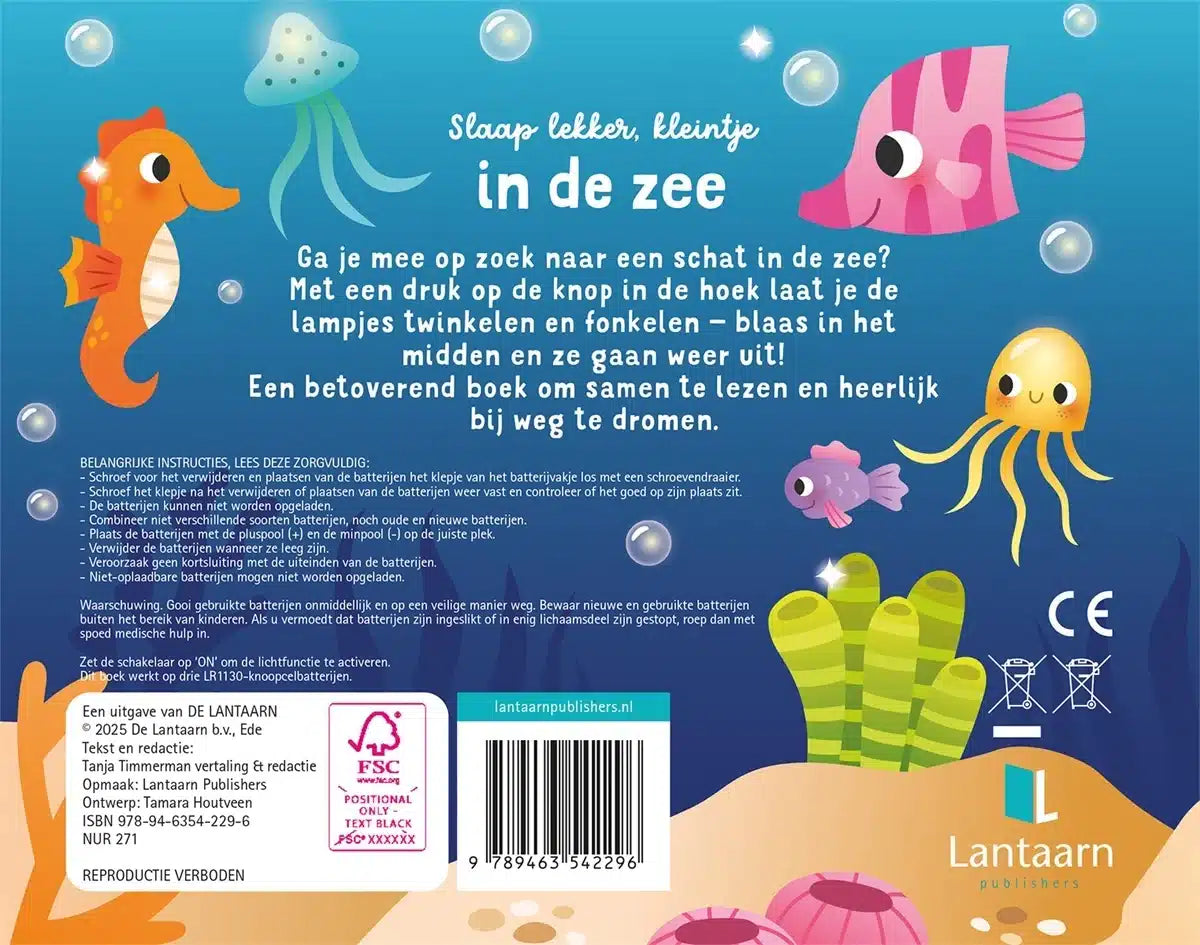 De Lantaarn Voorleesboek Slaap lekker, Kleintje | In de Zee