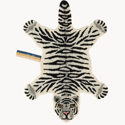 Doing Goods Tapijt | Snowy Tiger Small