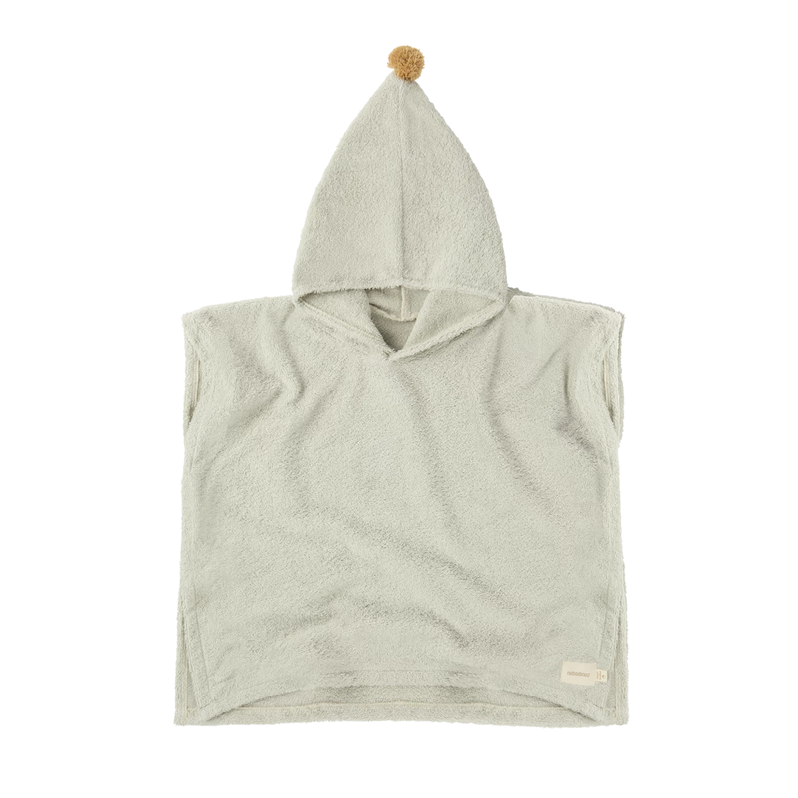 Nobodinoz So Cute Poncho 55x58cm - 3-5Y | Sage Green