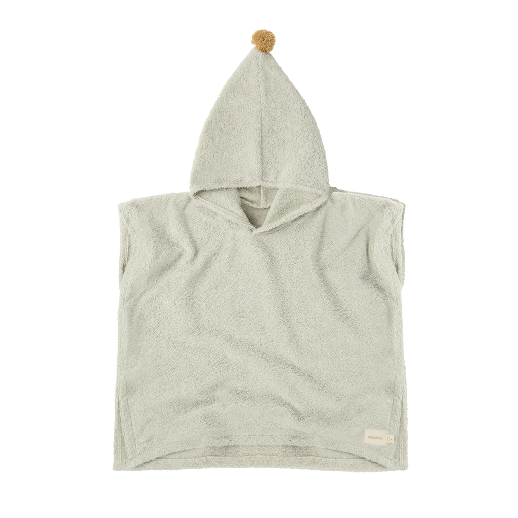 Nobodinoz So Cute Poncho 55x58cm - 3-5Y | Sage Green