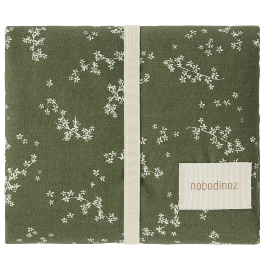 Nobodinoz Stories Verschoningsmatje 45x65cm | Green Jasmine