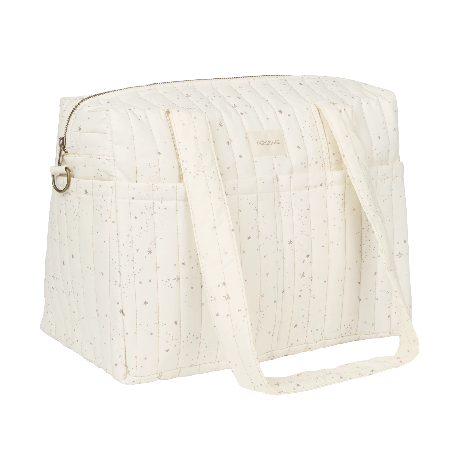 Nobodinoz Stories Buggy Luiertas 40x30x25cm | Natural Milky Way*