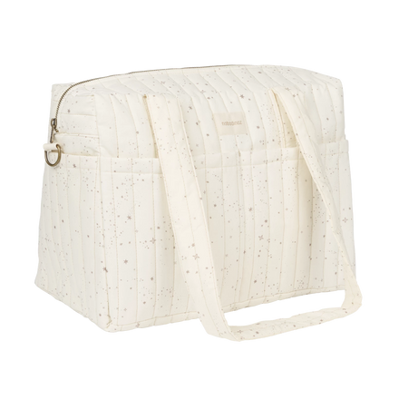 Nobodinoz Stories Buggy Luiertas 40x30x25cm | Natural Milky Way*