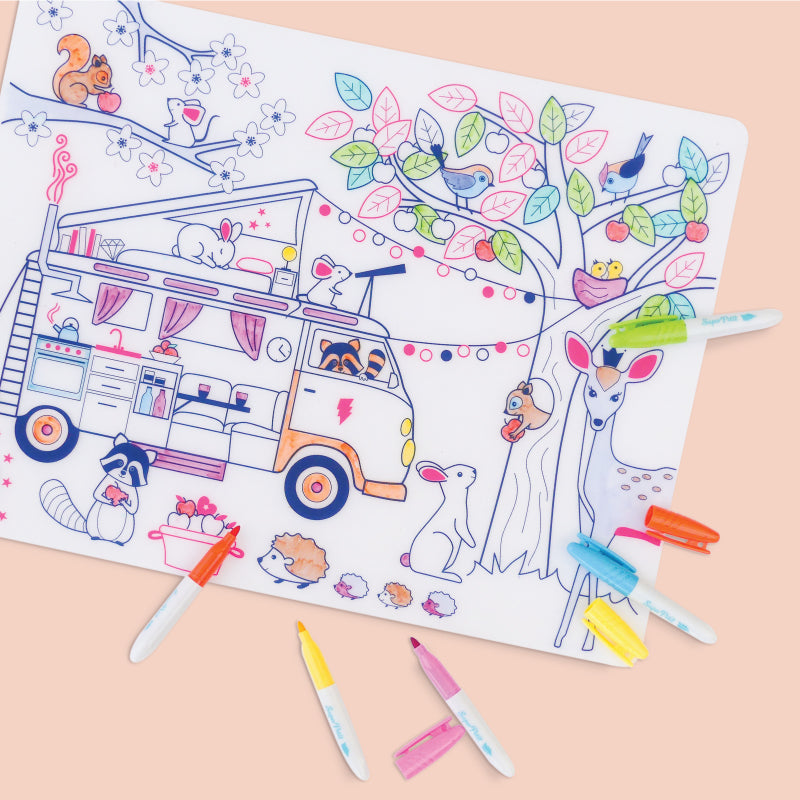 Super Petit 10 Markers Voor Placemat