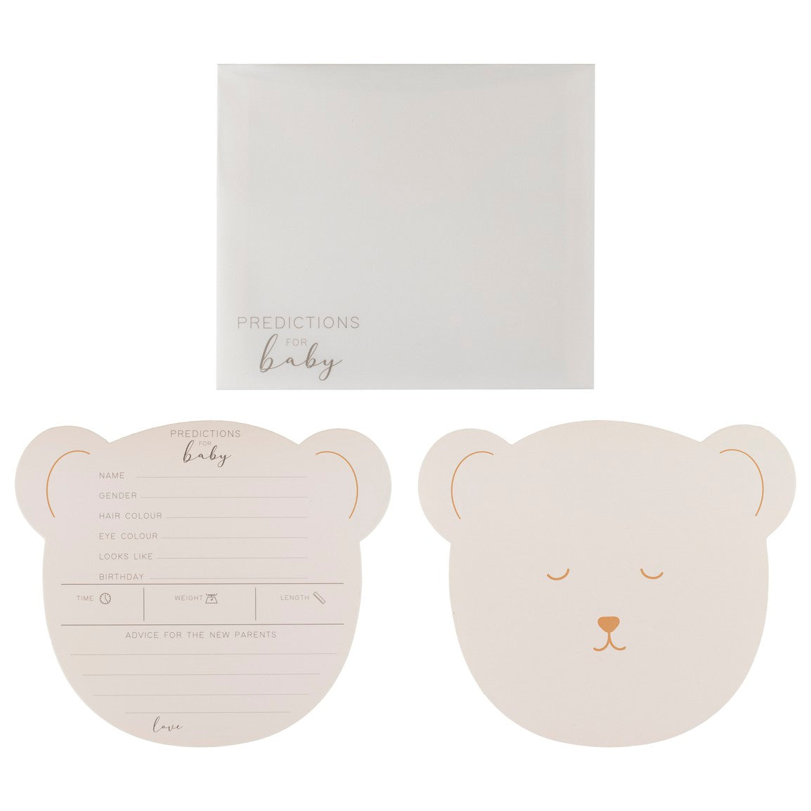Ginger Ray Prediction Cards | Teddy
