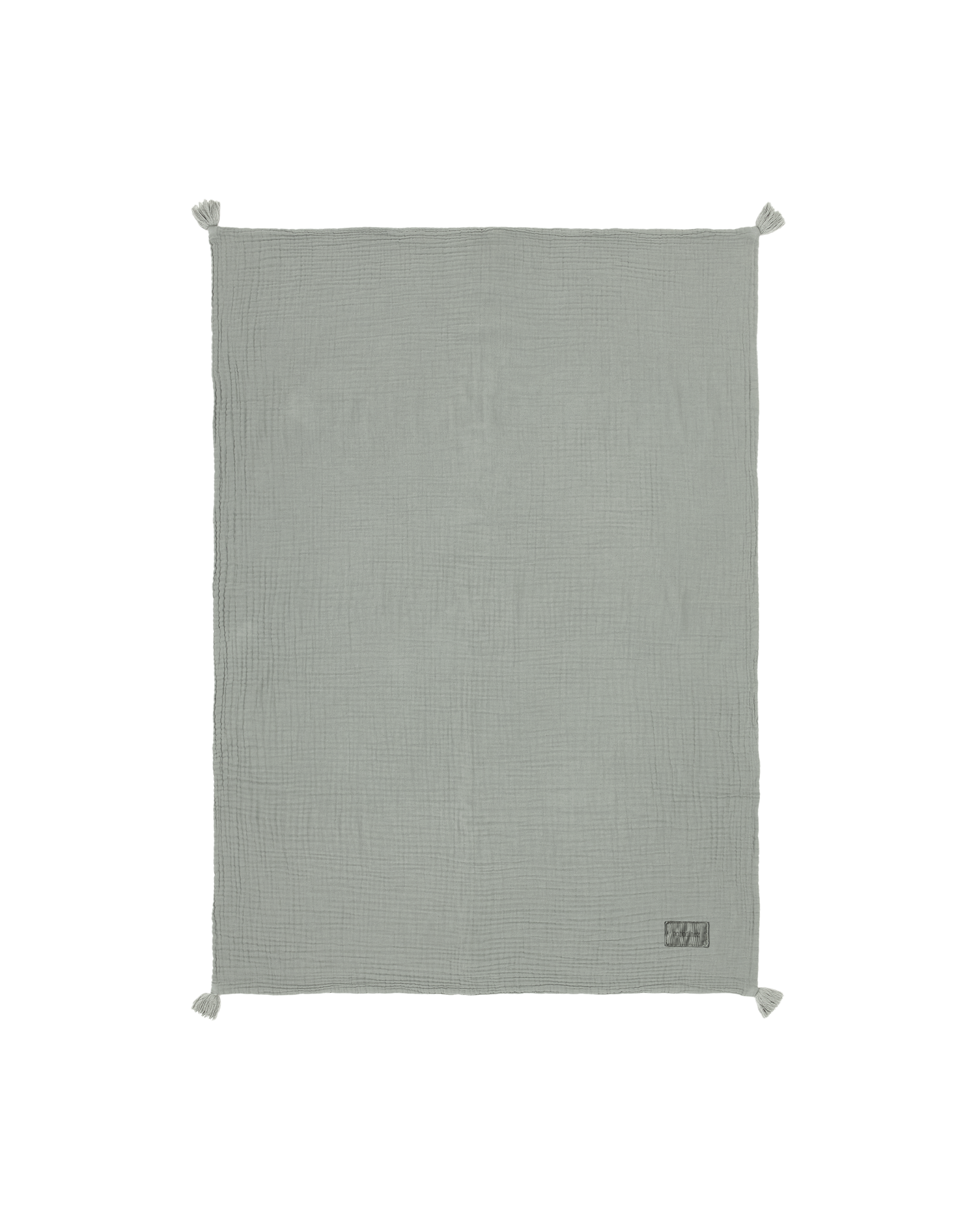 Nobodinoz Wabi Sabi Dubbel Muslin Deken 65x100cm | Azure