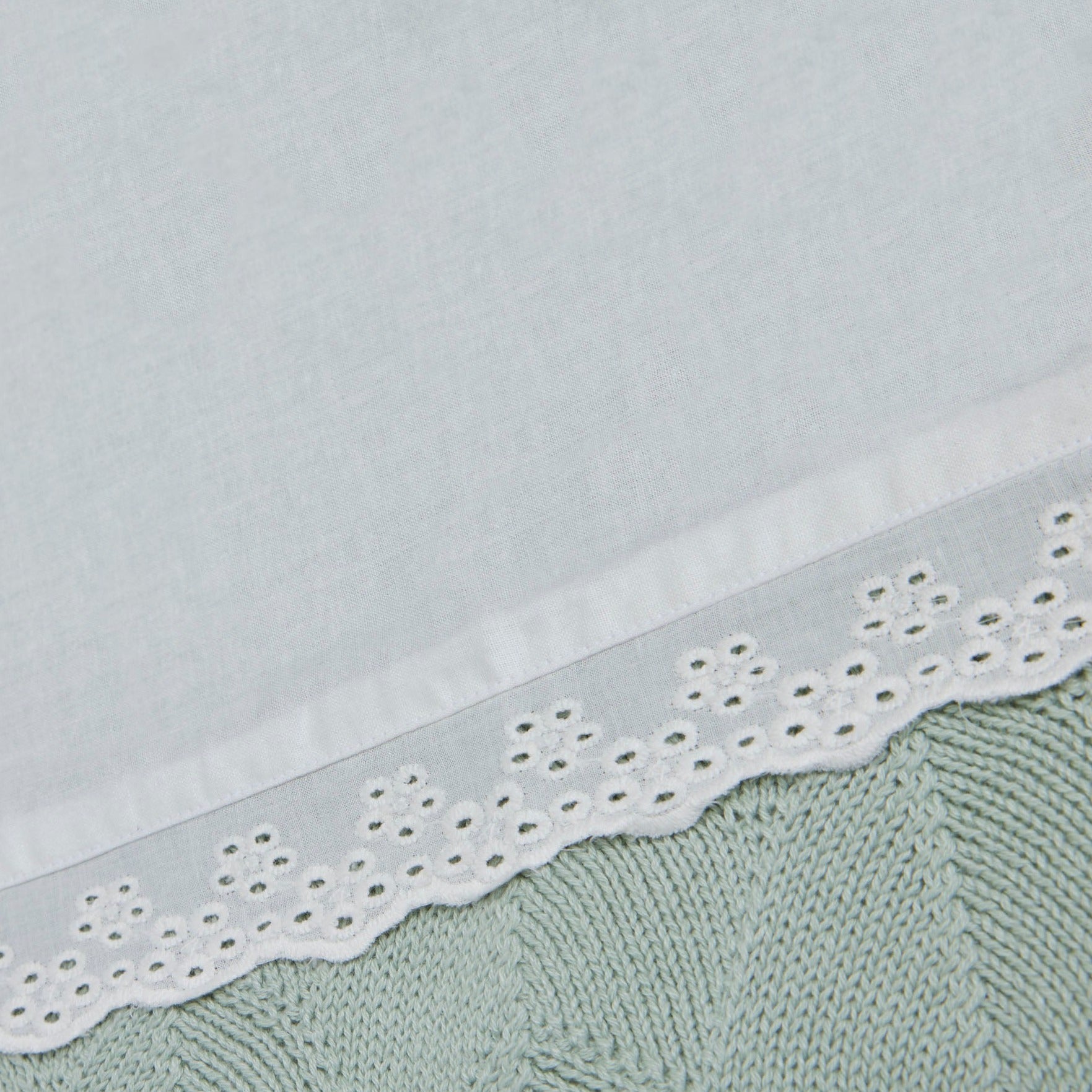 Jollein Wieglaken 75x100cm | Lace Ivory*